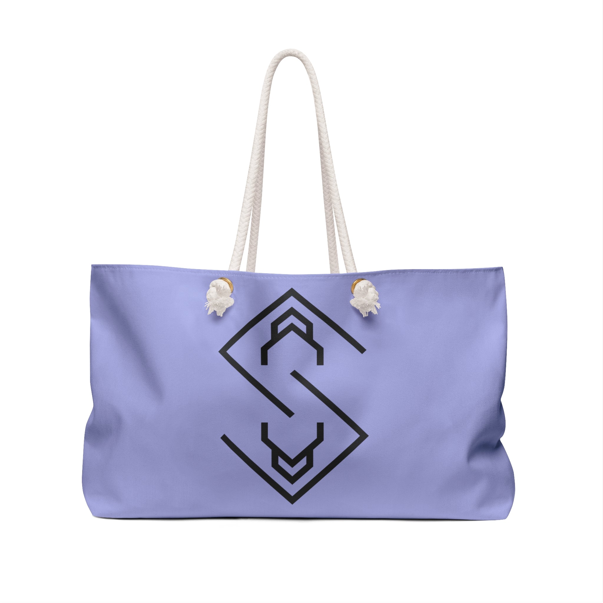 Lavender Logo Weekender Bag