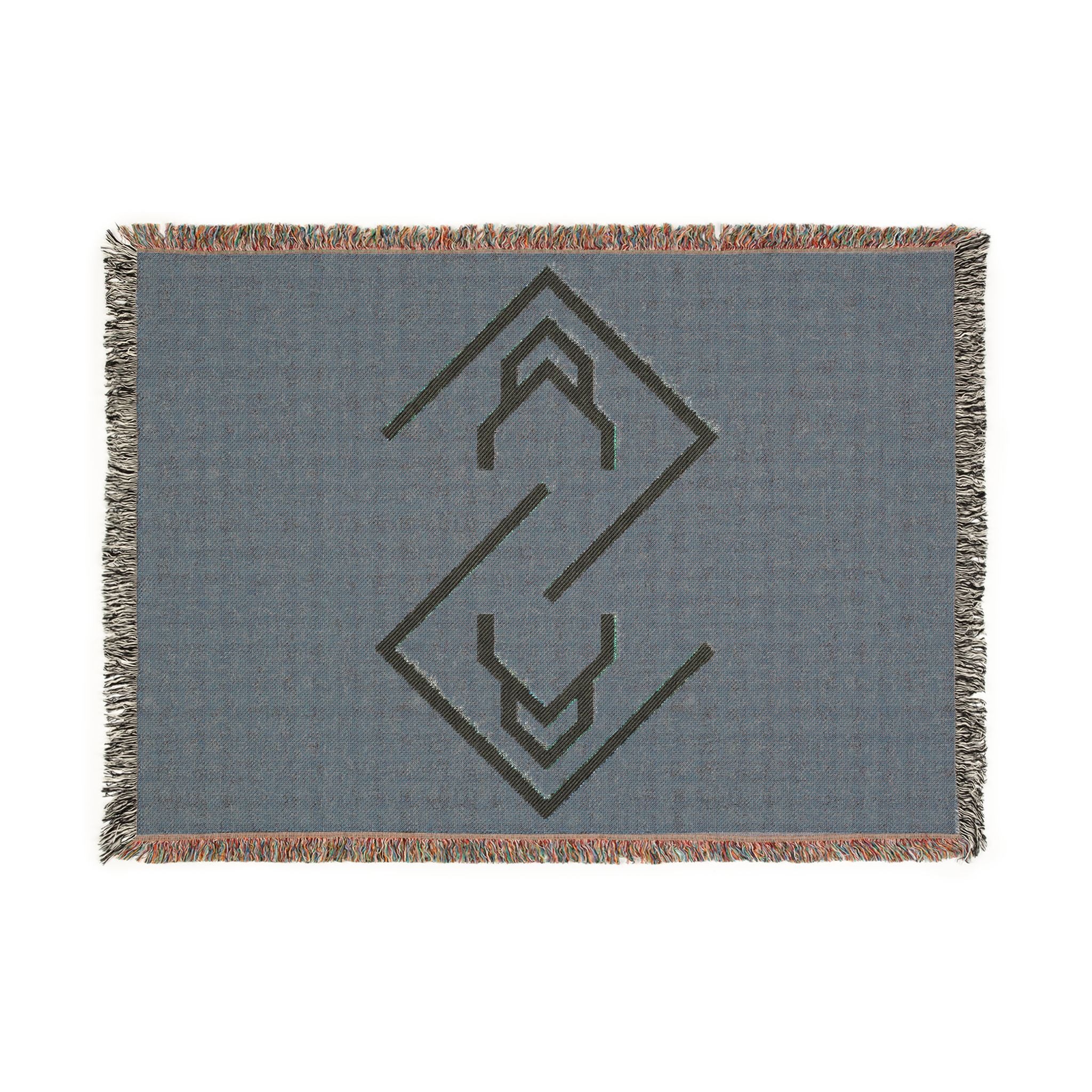 Woven Logo Throw Blanket