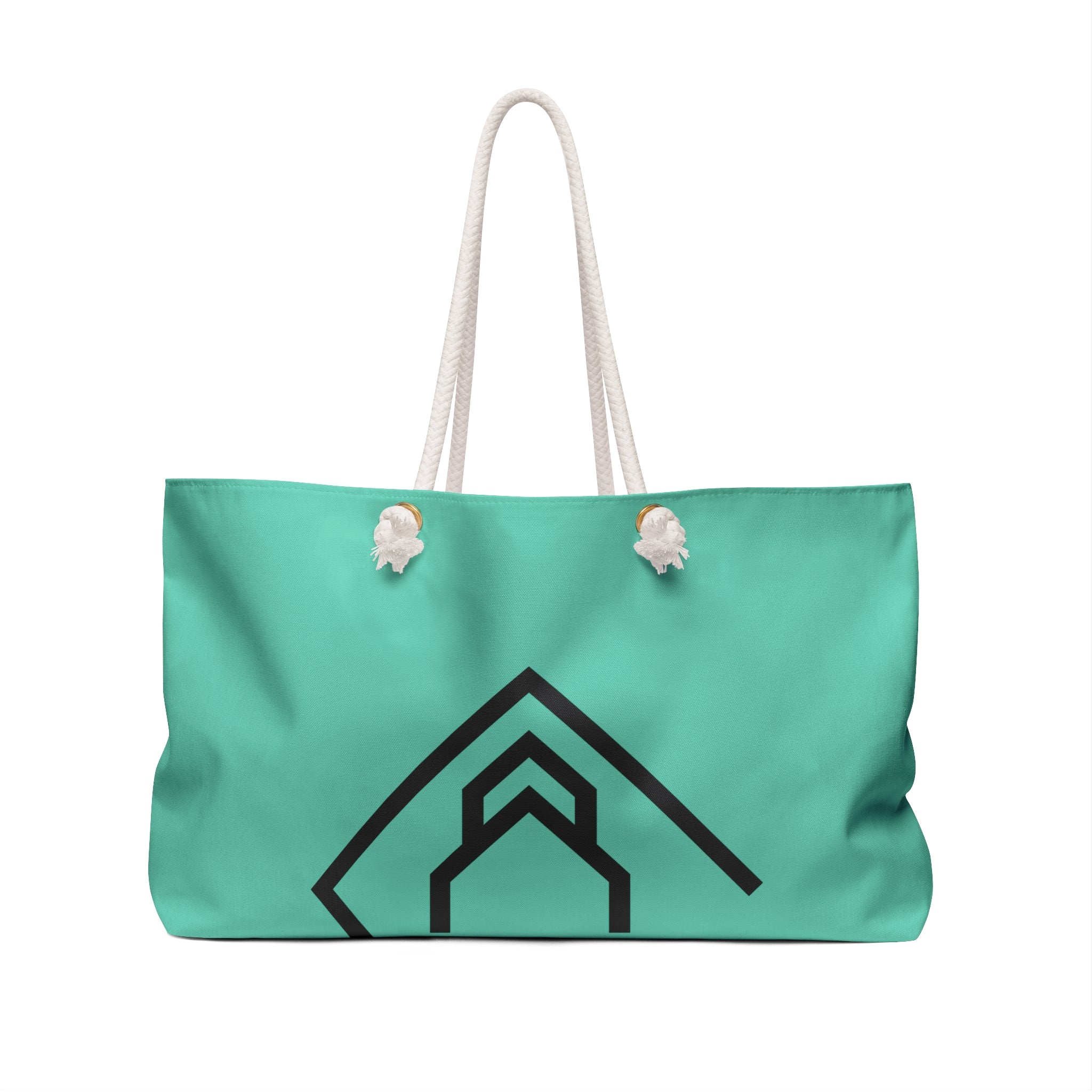 Aqua Logo Weekender Bag