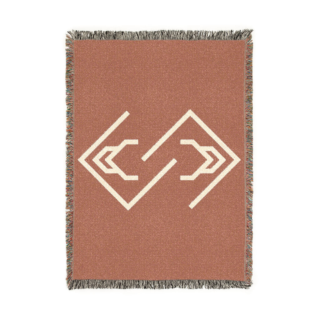 Woven Logo Throw Blanket