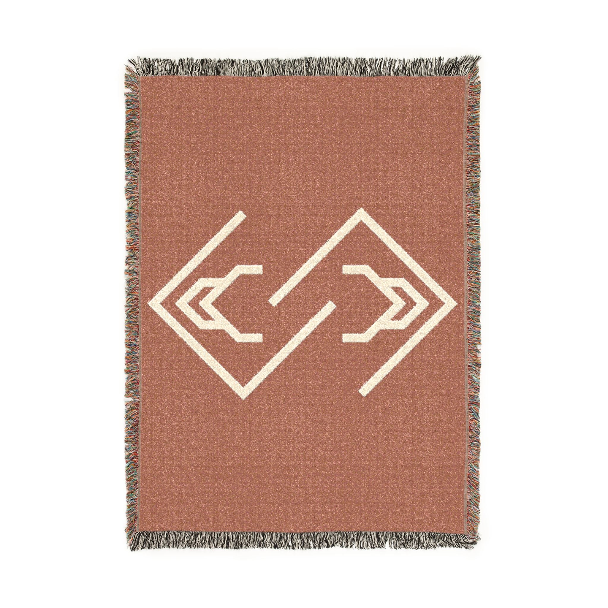 Woven Logo Throw Blanket