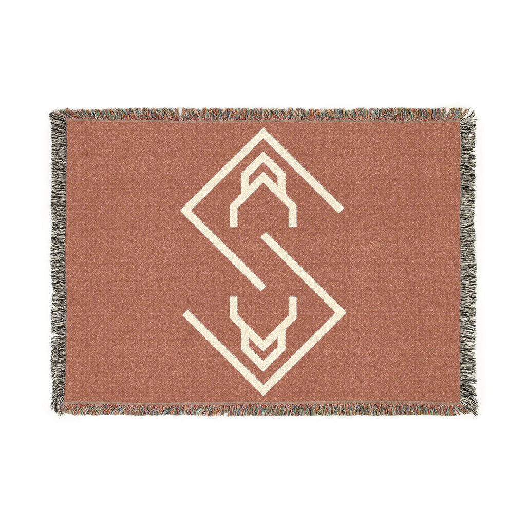 Woven Logo Throw Blanket