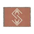 Woven Logo Throw Blanket