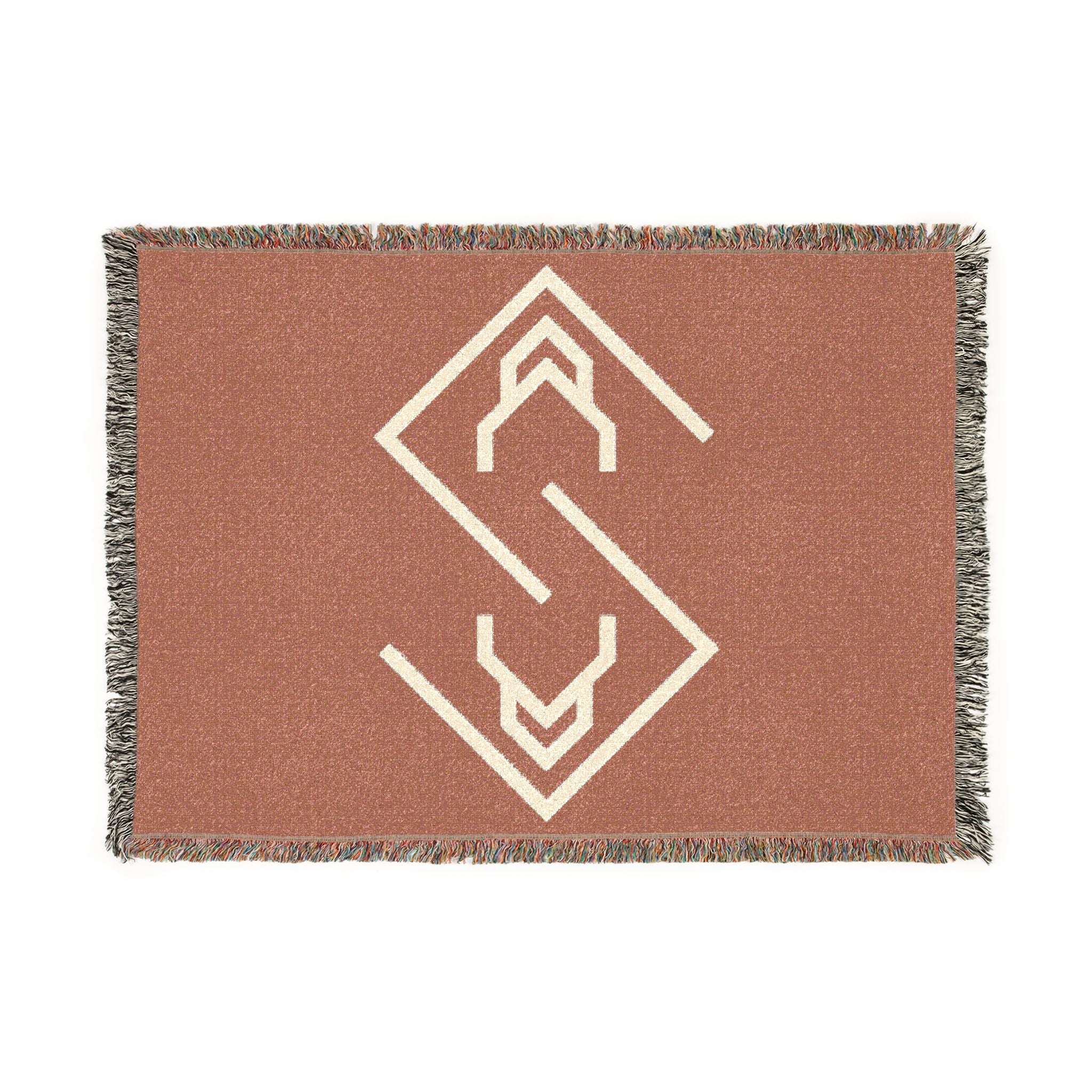 Woven Logo Throw Blanket