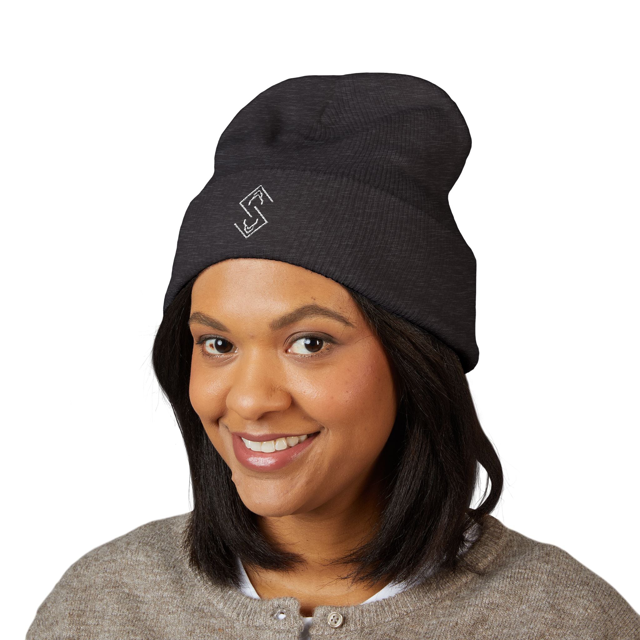 Inner Sanctum Logo Beanie — Classic Cuffed Knit Hat