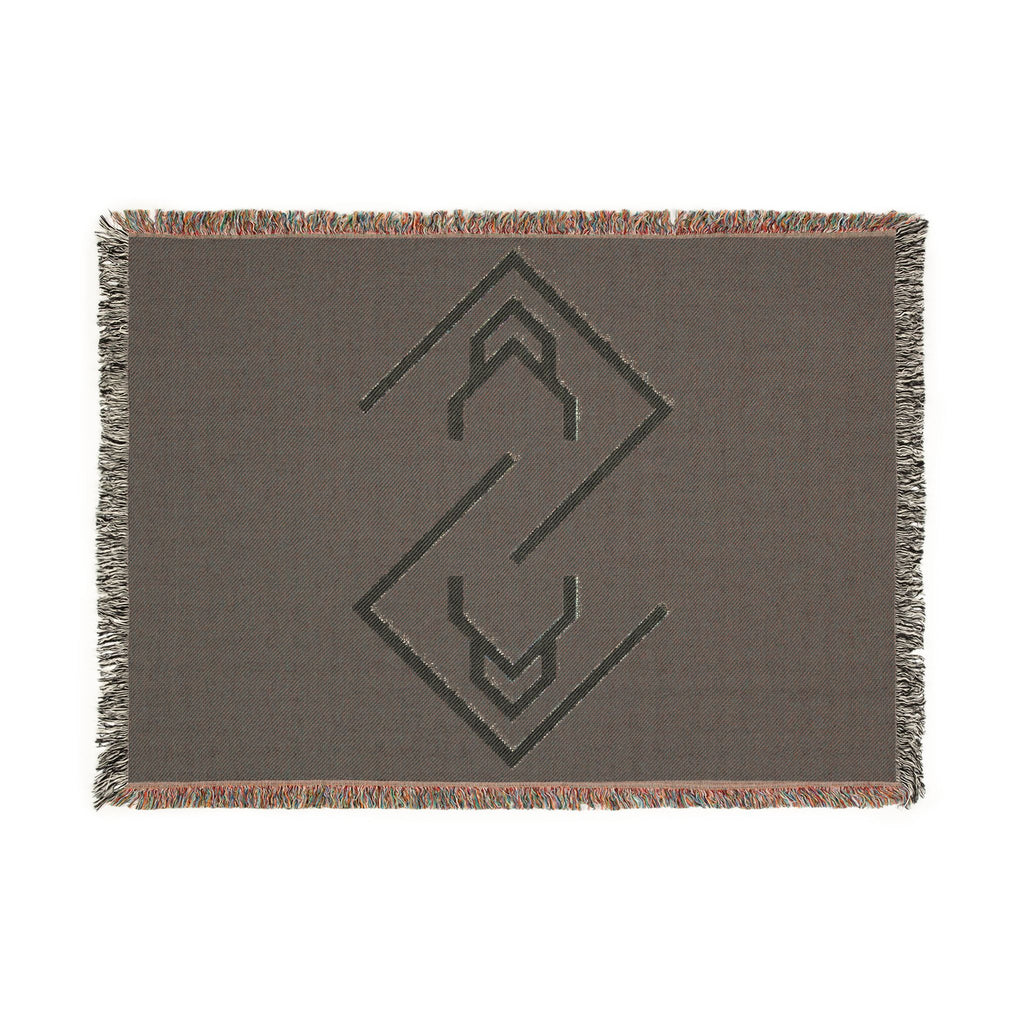 Woven Logo Throw Blanket