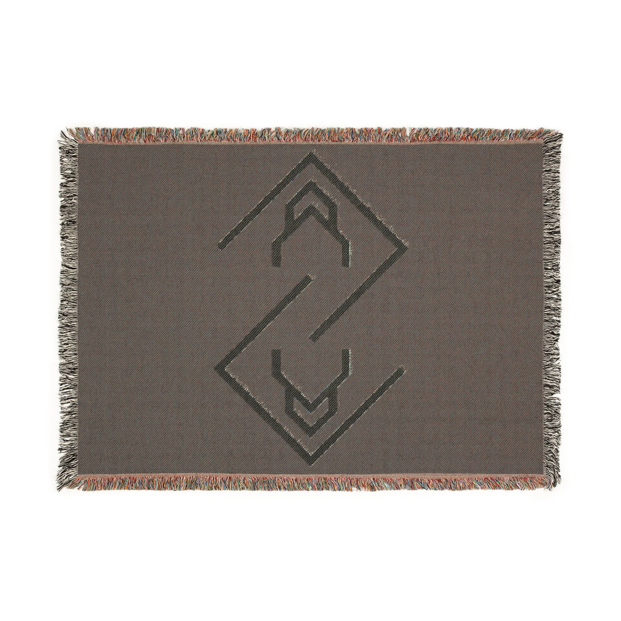 Woven Logo Throw Blanket