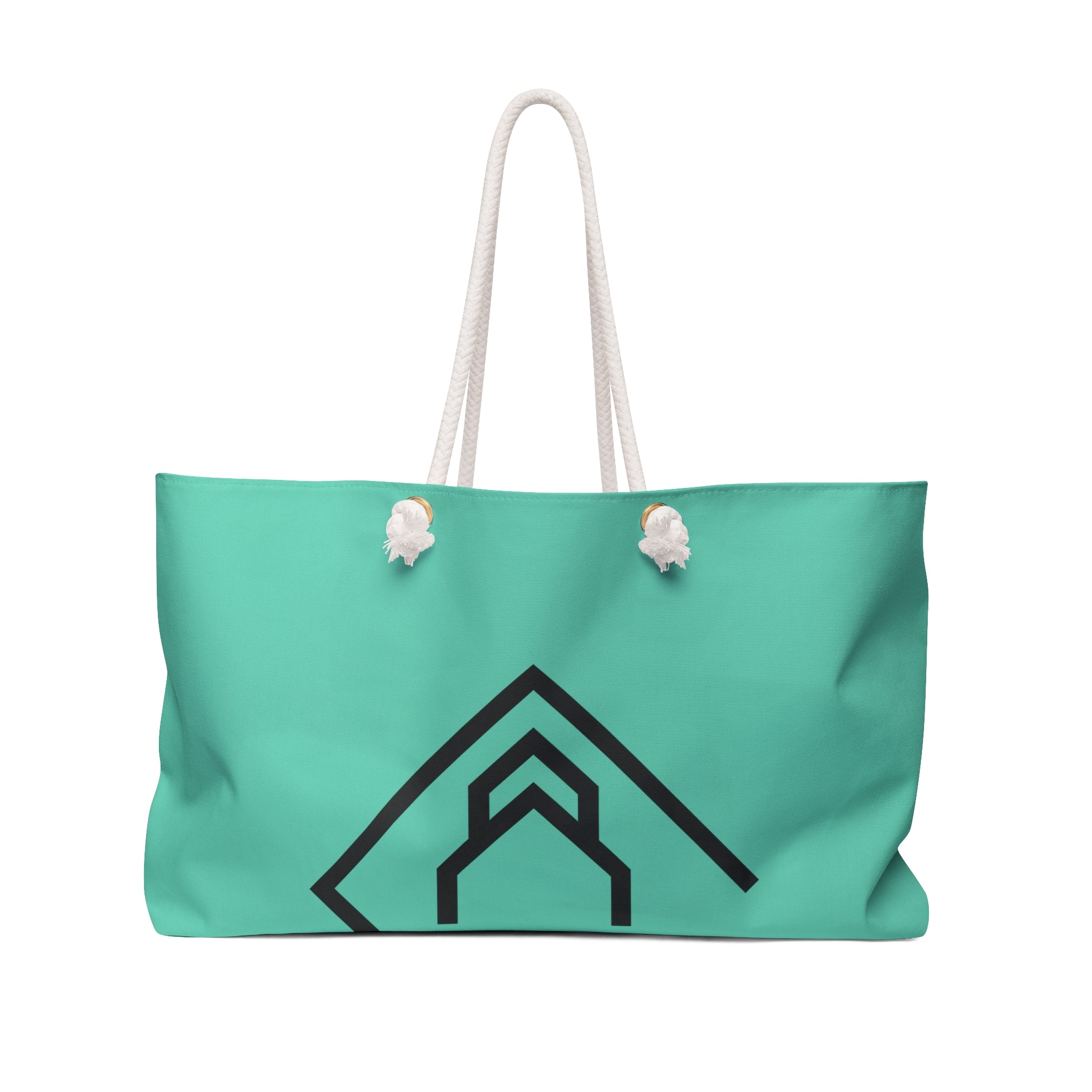 Aqua Logo Weekender Bag
