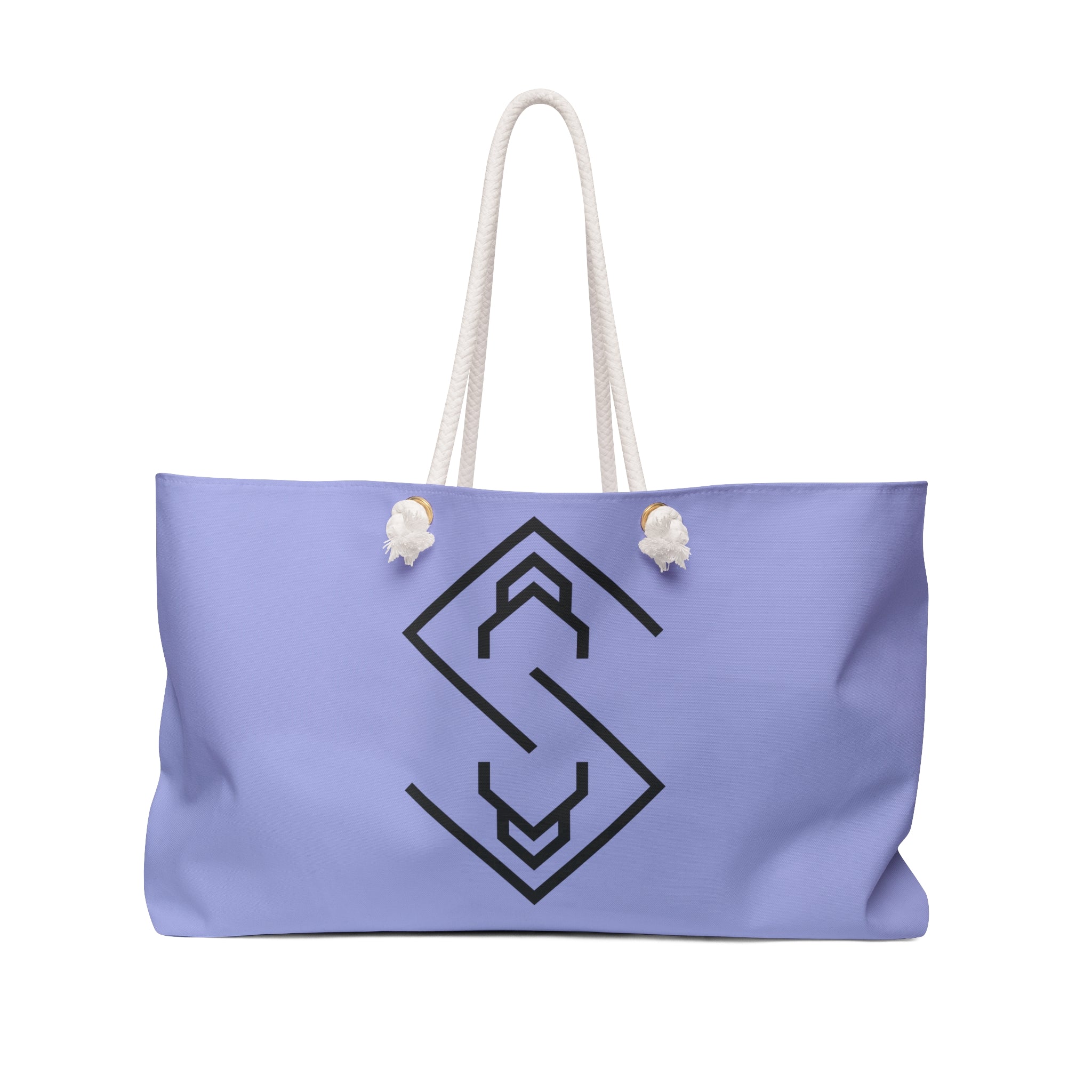 Lavender Logo Weekender Bag