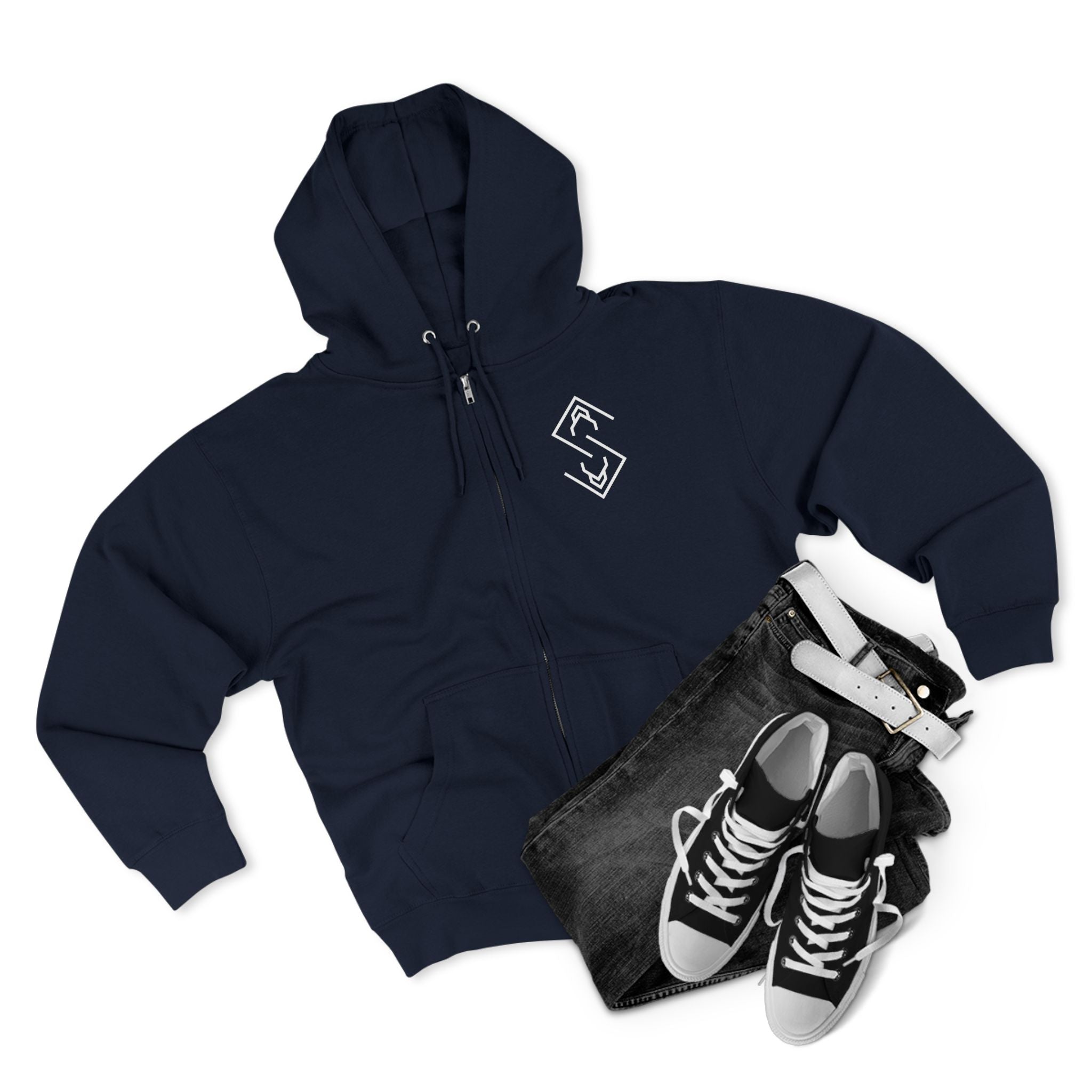 IS Logo Zip Hoodie
