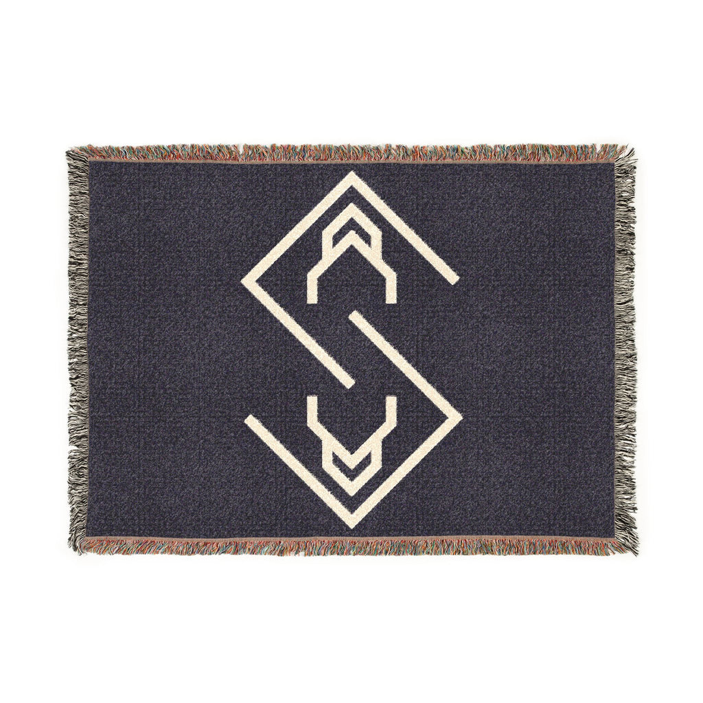Woven Logo Throw Blanket