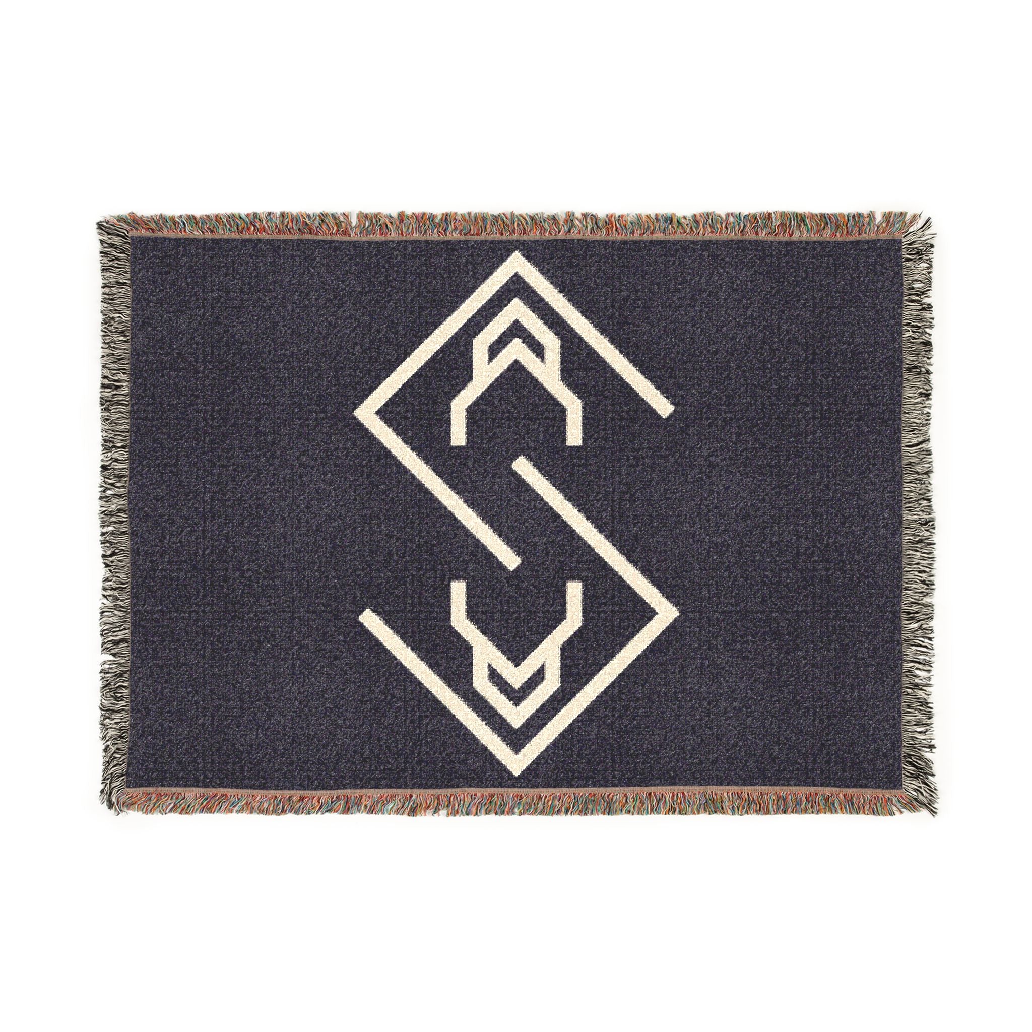 Woven Logo Throw Blanket