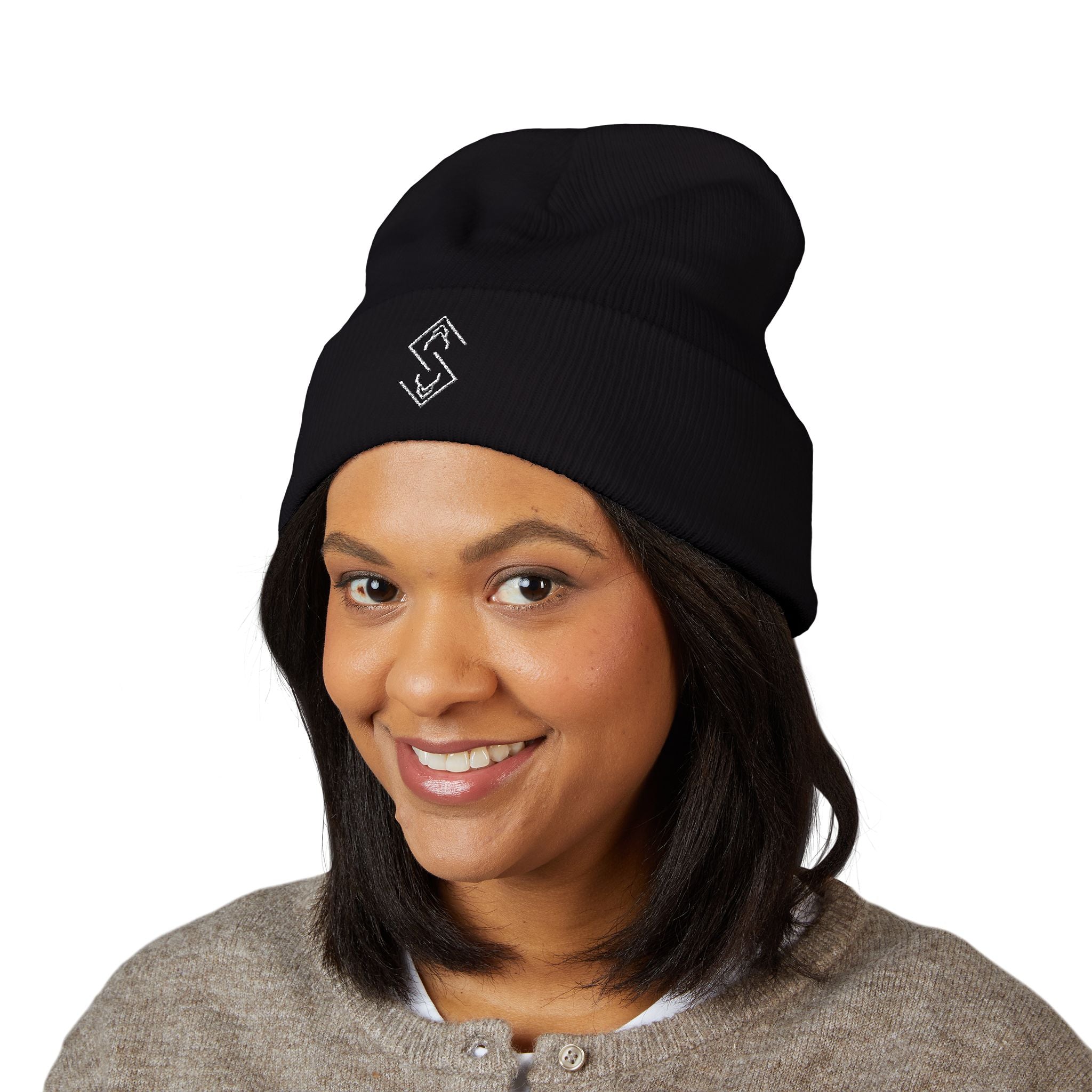 Inner Sanctum Logo Beanie — Classic Cuffed Knit Hat