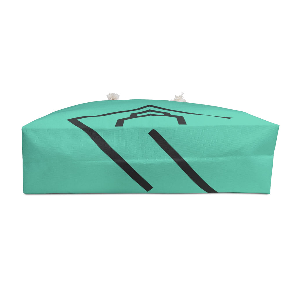 Aqua Logo Weekender Bag